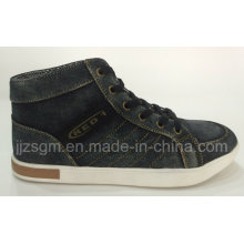 Mode High Top Casual Street gewaschen Denim Schuhe